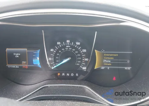 2016 Ford Fusion Se из США, поврежденный, VIN 1FA6P0H72G5111191